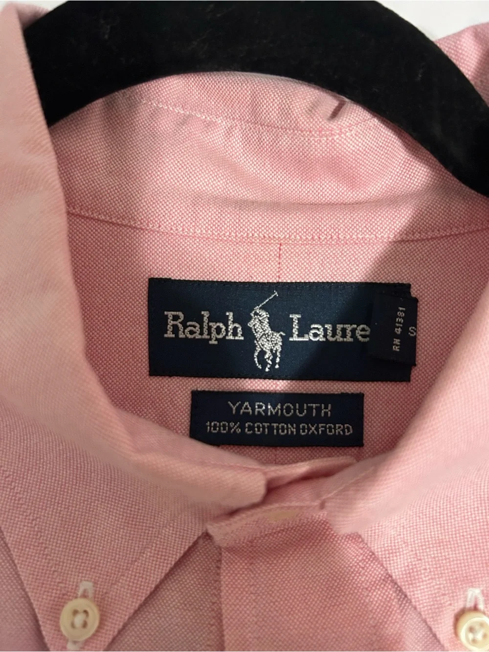 Ralph Lauren Light Pink Button-Down Oxford Shirt - Men's - Picture 3 of 4